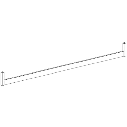 Barre de penderie rectangulaire ready-made